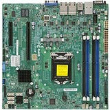 Supermicro X10SLM+-LN4F Server Motherboard - Intel C224 Chipset - Socket H3 LGA-1150 - Micro ATX - MBD-X10SLM+-LN4F-B