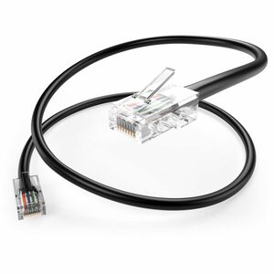 Unirise Cat.5e Patch UTP Network Cable - PC5E-10F-BLK