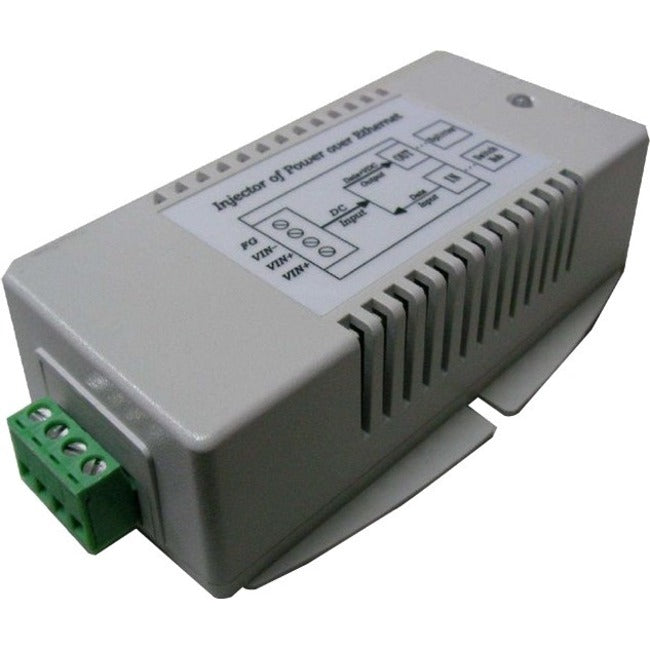 Tycon Power Gigabit +/- 36-72VDC Input, 56V 35W 802.3at POE Output - TP-DCDC-4848GD-HP