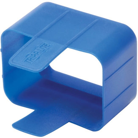 Eaton Tripp Lite Series Plug-Lock Inserts (C20 power cord to C19 outlet), Blue, 100 pack - PLC19BL