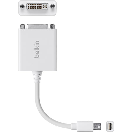 Belkin Mini DisplayPort to DVI Adapter, M/F, 1080p - F2CD051B
