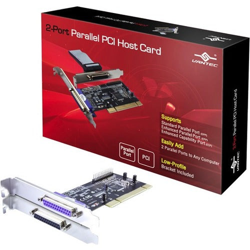 Vantec 2-Port Parallel PCI Host Card - UGT-PC20PL