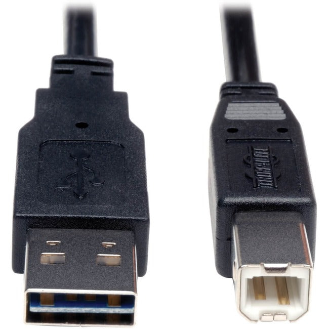 Eaton Tripp Lite Series Universal Reversible USB 2.0 Cable (Reversible A to B M/M), 3 ft. (0.91 m) - UR022-003