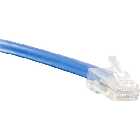 ENET Cat5e Blue 3 Foot Non-Booted (No Boot) (UTP) High-Quality Network Patch Cable RJ45 to RJ45 - 3Ft - C5E-BL-NB-3-ENC
