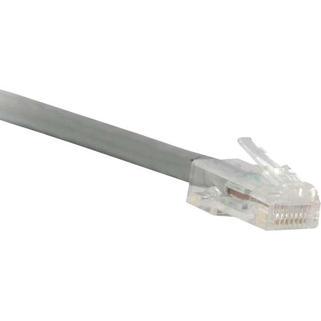 ENET Cat5e Gray 5 Foot Non-Booted (No Boot) (UTP) High-Quality Network Patch Cable RJ45 to RJ45 - 5Ft - C5E-GY-NB-5-ENC