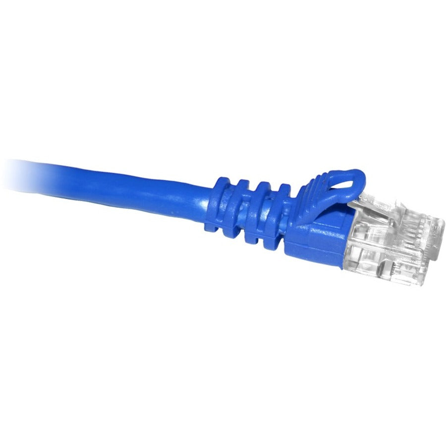 ENET Cat6 Blue 10 Foot Patch Cable with Snagless Molded Boot (UTP) High-Quality Network Patch Cable RJ45 to RJ45 - 10Ft - C6-BL-10-ENC