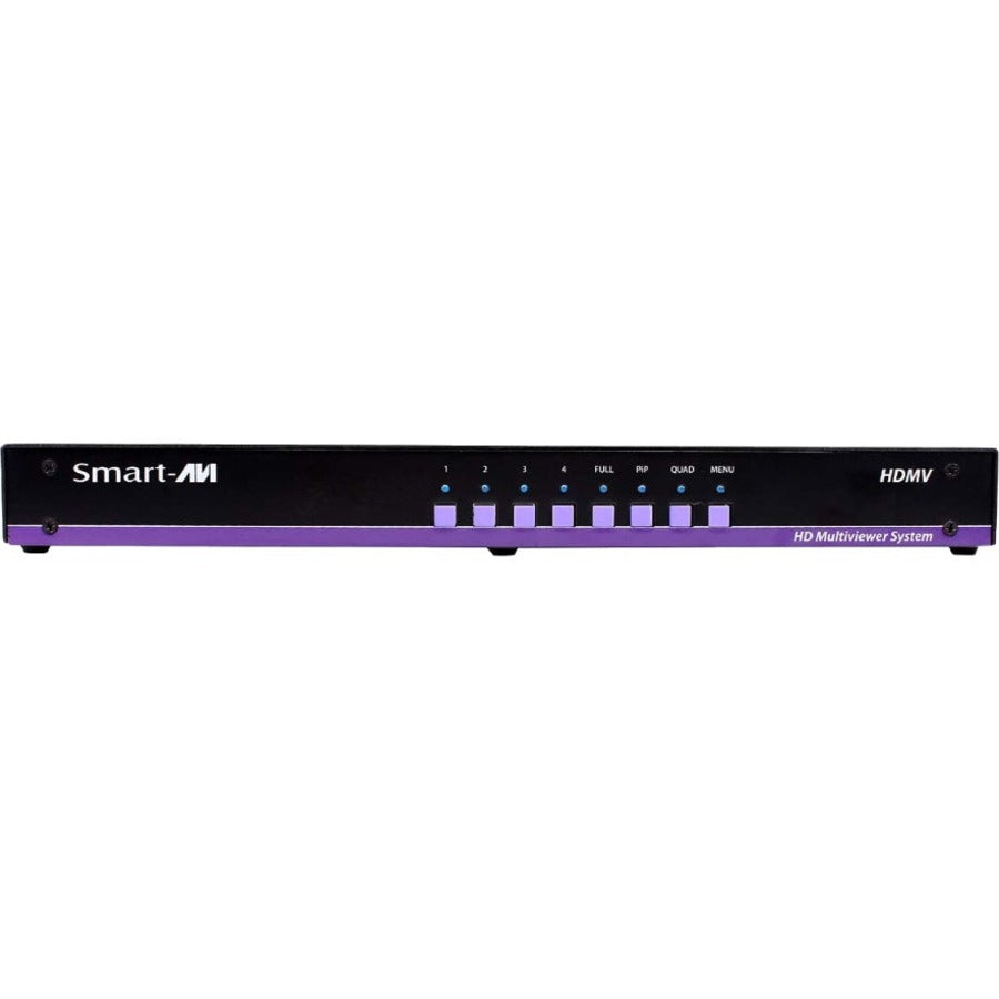 SmartAVI 4-Port HDMI, Real-Time Multiviewer with PiP/Dual/Quad/Full Modes - SM-HDMV-S