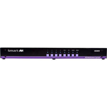 SmartAVI 4-Port HDMI, Real-Time Multiviewer with PiP/Dual/Quad/Full Modes - SM-HDMV-S