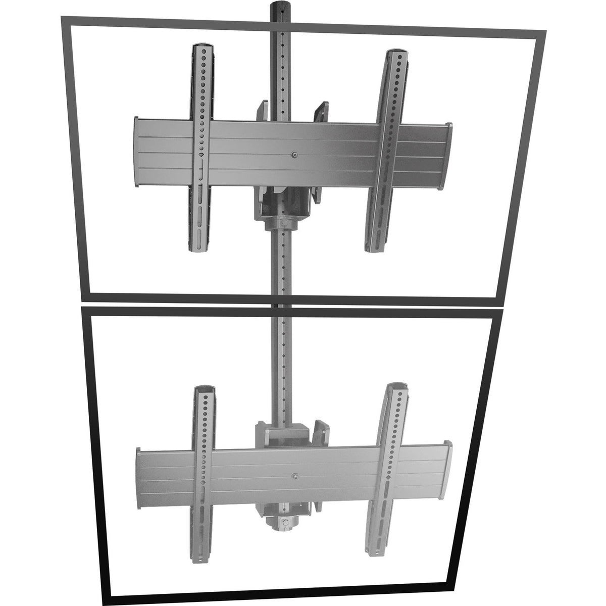 Chief Fusion Large Multi-Display Ceiling Mount - 1x2 - For displays 40-55" - LCM1X2U