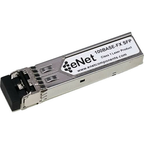 ENET Ruckus (Formerly Brocade) Compatible E1MG-100FX TAA Compliant Functionally Identical 100BASE-FX SFP 1310nm Duplex LC Connector - E1MG-100FX-ENC