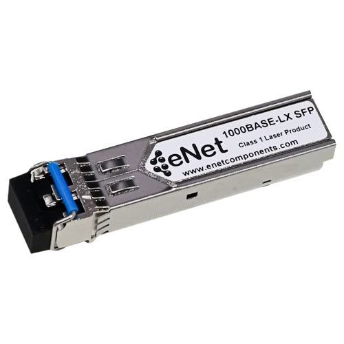 ENET Linksys Compatible MGBLH1 TAA Compliant Functionally Identical 1000BASE-LX SFP 1310nm 10km Duplex LC Connector - MGBLH1-ENC