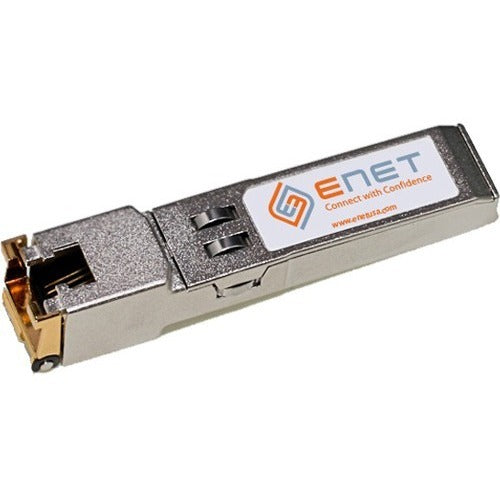 ENET Palo Alto Compatible PAN-SFP-CG TAA Compliant Functionally Identical 10/100/1000BASE-T Copper SFP 100m RJ45 Connector - PAN-SFP-CG-ENC