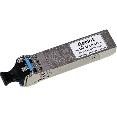 ENET Juniper Compatible QFX-SFP-10GE-LR TAA Compliant Functionally Identical 10GBASE-LR 1310nm 10km DOM Enabled Duplex LC Connector - QFXSFP10GELRENC