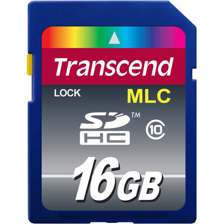 Transcend Industrial 16 GB Class 10 SDHC - TS16GSDHC10M