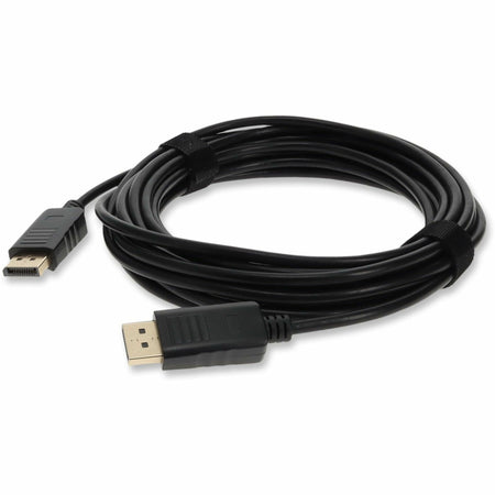AddOn 5-Pack of 20ft DisplayPort 1.2 Male to DisplayPort 1.2 Male Black Cables For Resolution Up to 3840x2160 (4K UHD) - DISPLAYPORT20F-5PK