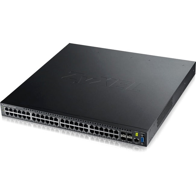 ZYXEL 48-Port GbE L2+ Switch with 10GbE Uplink - XGS3700-48