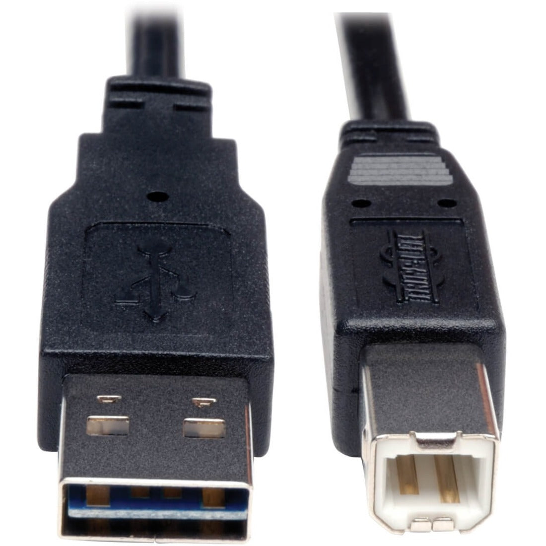 Eaton Tripp Lite Series Universal Reversible USB 2.0 Cable (Reversible A to B M/M), 10 ft. (3.05 m) - UR022-010
