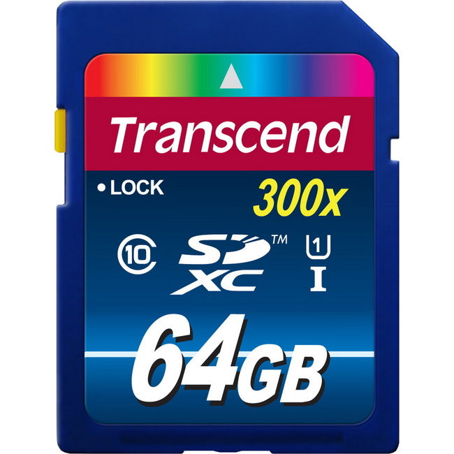 Transcend Premium 64 GB Class 10/UHS-I SDXC - TS64GSDU1