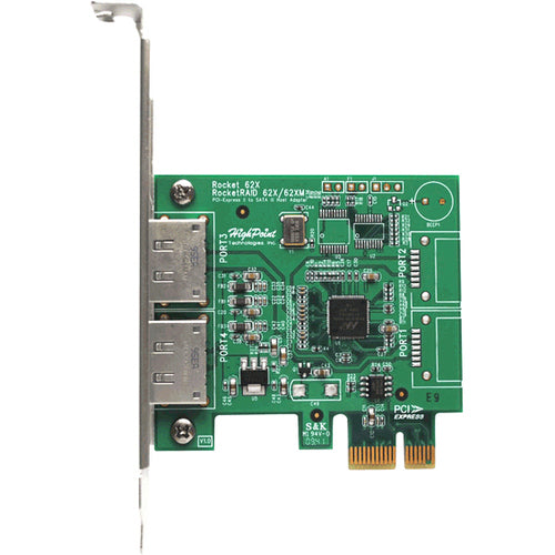 HighPoint Rocket 622 Dual Port eSATA 6Gb/s PCI-Express 2.0 Host Adapter - R622A