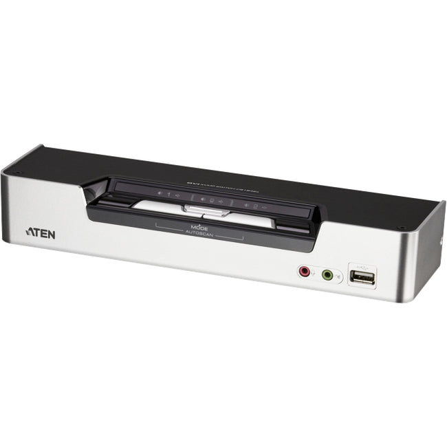 ATEN 2-Port USB DVI Dual View KVMP Switch-TAA Compliant - CS1642A