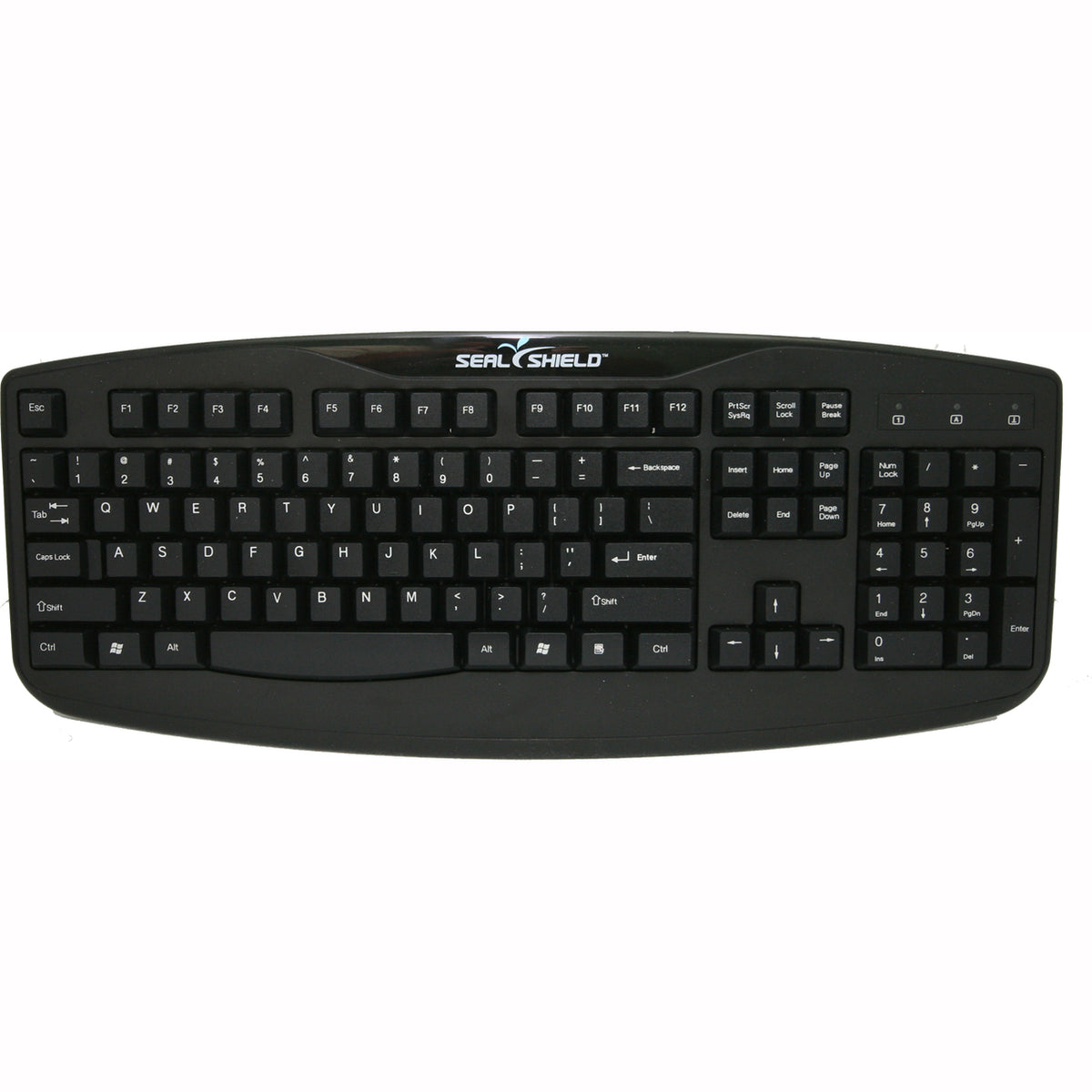 Seal Shield Silver Storm (STK503) Washable Keyboard - STK503RED