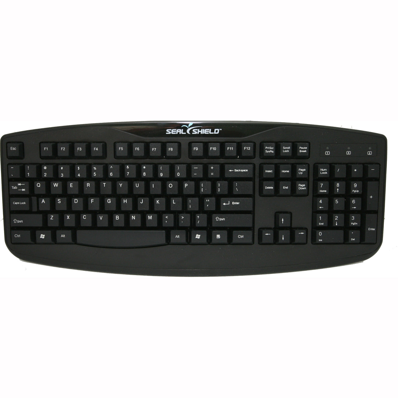 Seal Shield Silver Storm (STK503) Washable Keyboard - STK503RED