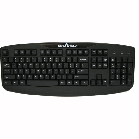Seal Shield Silver Storm (STK503) Washable Keyboard - STK503RED