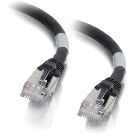 C2G-25ft Cat6a Snagless Shielded (STP) Network Patch Cable - Black - 00720