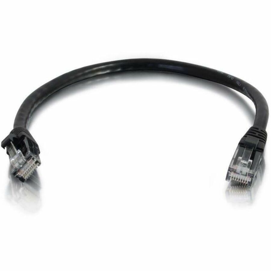 C2G 7ft Cat6a Ethernet Cable - Snagless Unshielded (UTP) - Black - 00729