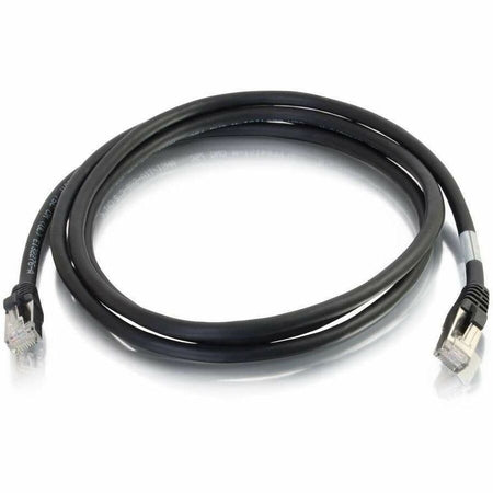 C2G 7ft Cat6 Ethernet Cable - Snagless Shielded (STP) - Black - 00814