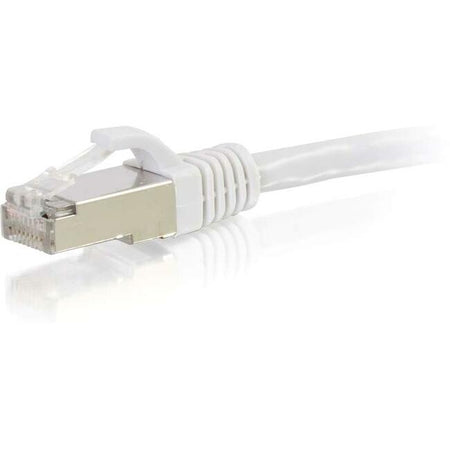 C2G-1ft Cat6 Snagless Shielded (STP) Network Patch Cable - White - 00914