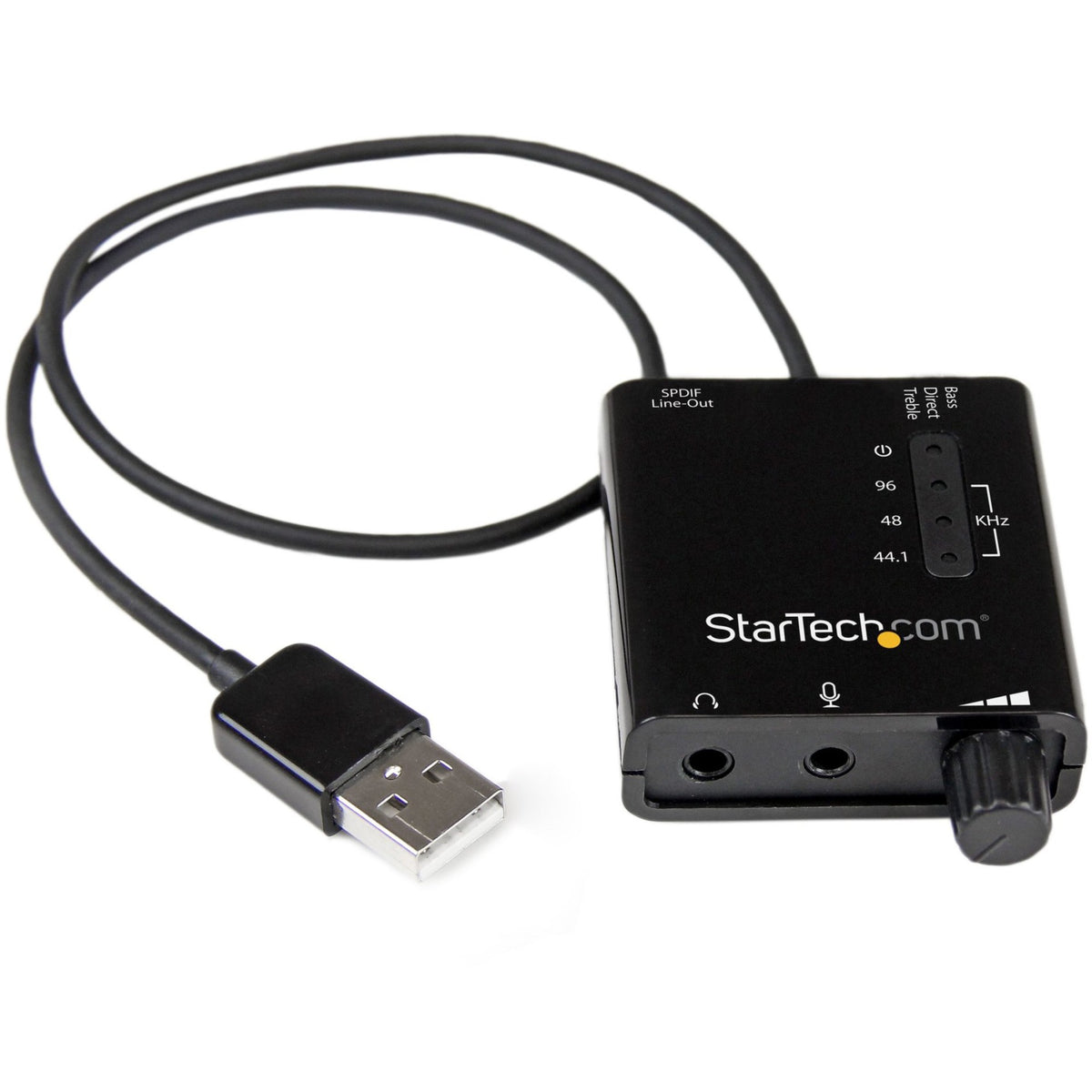 StarTech.com USB Stereo Audio Adapter External Sound Card with SPDIF Digital Audio - ICUSBAUDIO2D