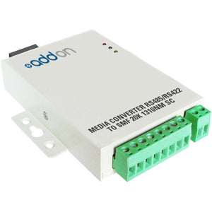 AddOn Serial RS485/RS422 to Fiber SMF 1310nm 20km SC Serial Media Converter - ADD-RS422-2SC