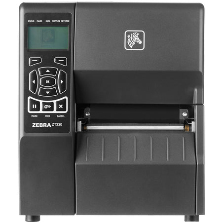 Zebra ZT230 Industrial Direct Thermal Printer - Monochrome - Label Print - USB - Serial - Wireless LAN - ZT23042-T11C00FZ