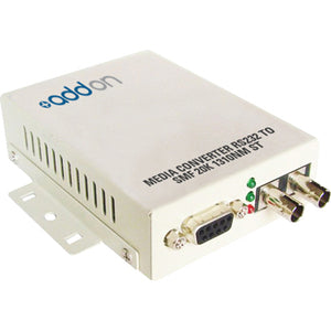 AddOn Serial RS232 to Fiber MMF 1310nm 2km SC Serial Media Converter - ADD-RS232-SC