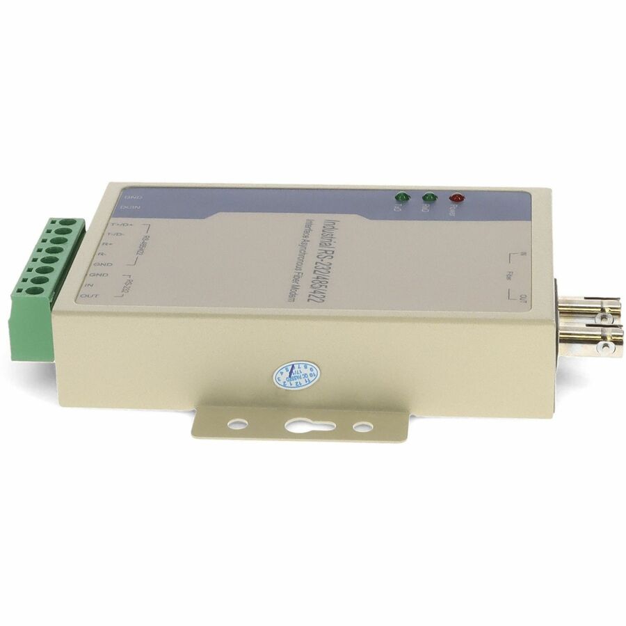 AddOn Serial RS232/RS485/RS422 to Fiber SMF 1310nm 20km ST Serial Media Converter - ADD-SERIAL-2ST