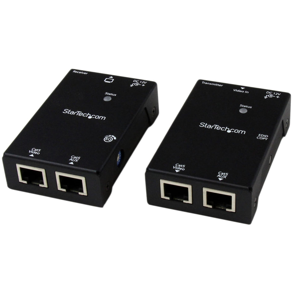 StarTech.com HDMI Over CAT5e/CAT6 Extender with Power Over Cable - 165 ft (50m) - ST121SHD50