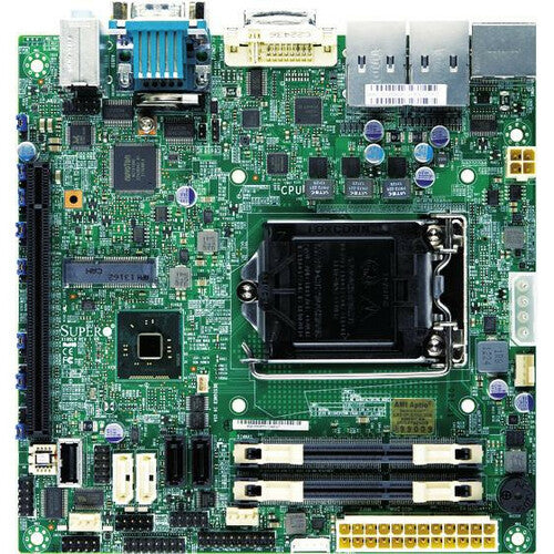 Supermicro MBD-X10SLV Desktop Motherboard - Intel H81 Chipset - Socket H3 LGA-1150 - Mini ITX - MBD-X10SLV-O