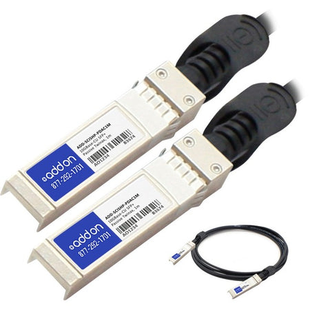 AddOn Cisco SFP-H10GB-CU1M to HP J9281B Compatible 10GBase-CU SFP+ to SFP+ Direct Attach Cable (Passive Twinax, 1m) - ADD-SCISHP-PDAC1M