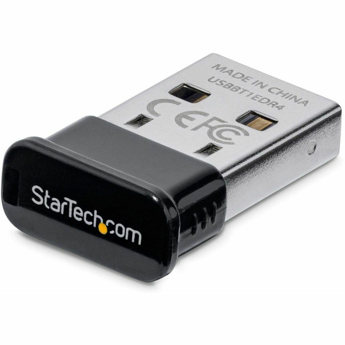 StarTech.com Mini USB Bluetooth 4.0 Adapter - 50m(165ft) Class 1 EDR Wireless Dongle - USBBT1EDR4