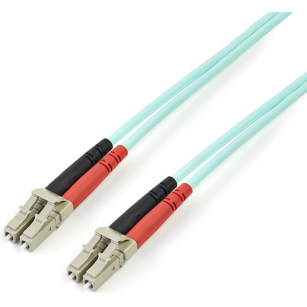 StarTech.com 3m Fiber Optic Cable - 10 Gb Aqua - Multimode Duplex 50/125 - LSZH - LC/LC - OM3 - LC to LC Fiber Patch Cable - A50FBLCLC3