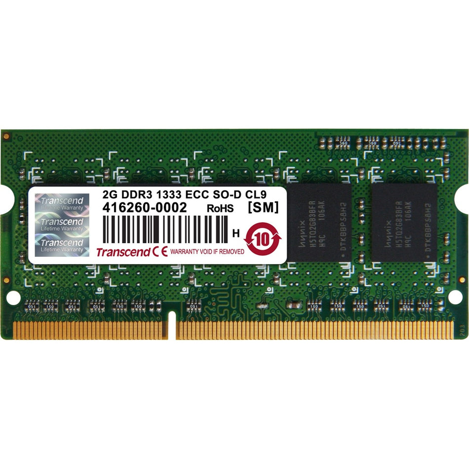 Transcend 2GB DDR3 SDRAM Memory Module - TS256MSK72V3N