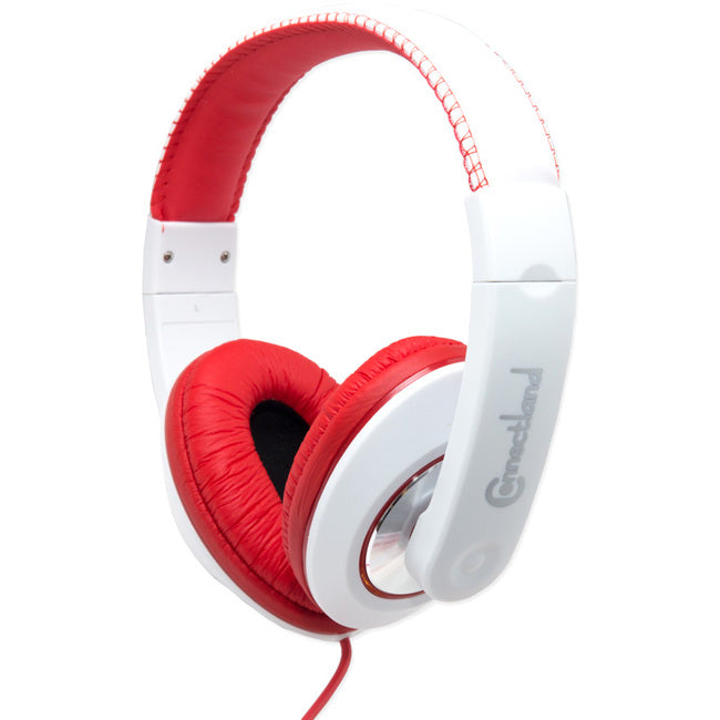 SYBA Multimedia Binaural Design Red / White Headset - CL-AUD63080