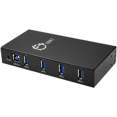 SIIG 4-Port Industrial USB 3.0 Hub with 15KV ESD Protection - ID-US0411-S1