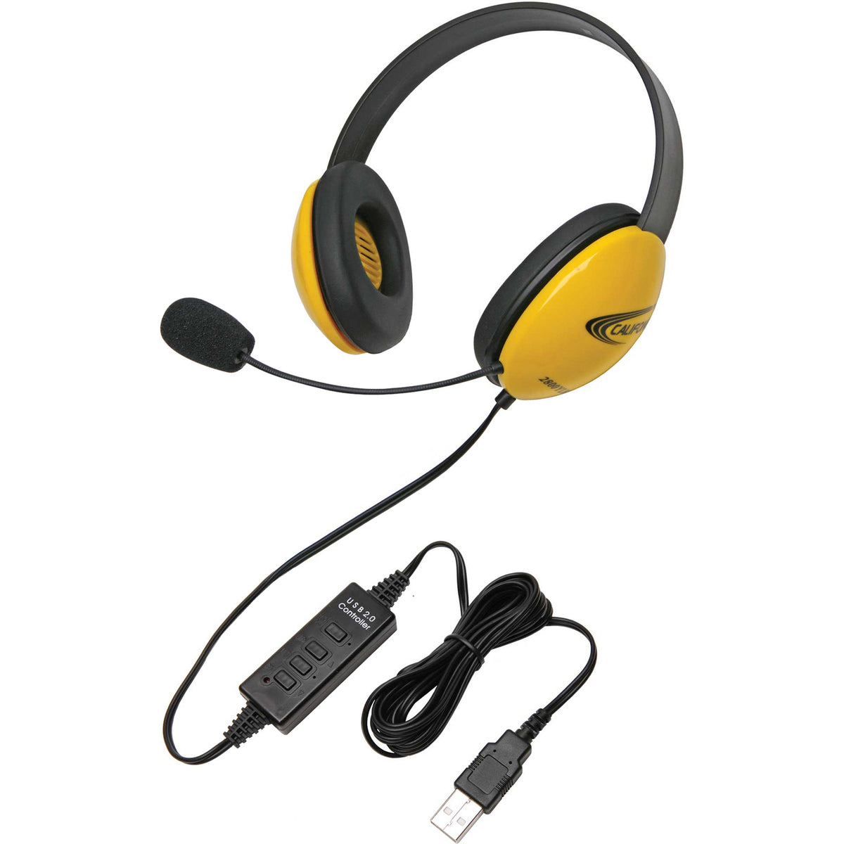 Califone Listening First Stereo Headset - 2800YL-USB