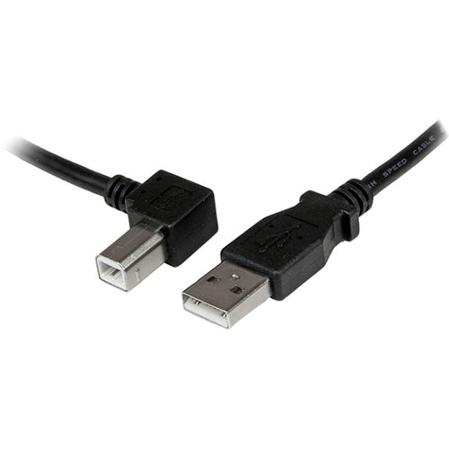 StarTech.com 1m USB 2.0 A to Left Angle B Cable - M/M - USBAB1ML