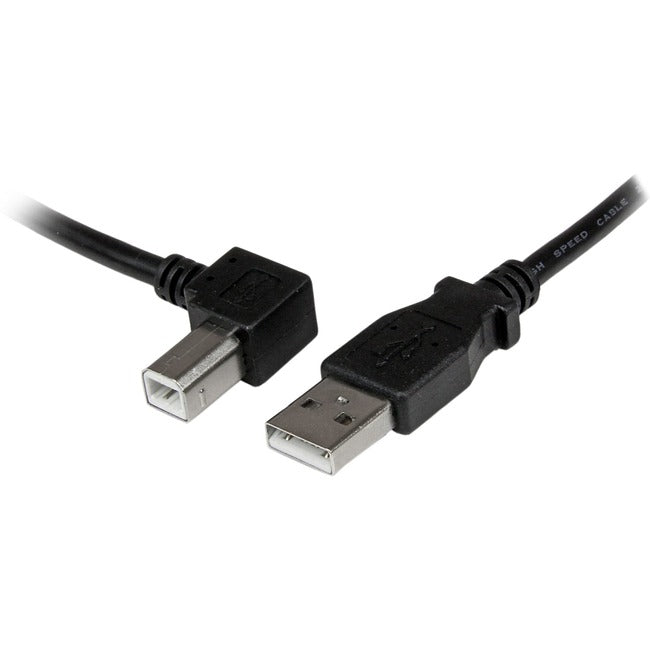 StarTech.com 2m USB 2.0 A to Left Angle B Cable - M/M - USBAB2ML