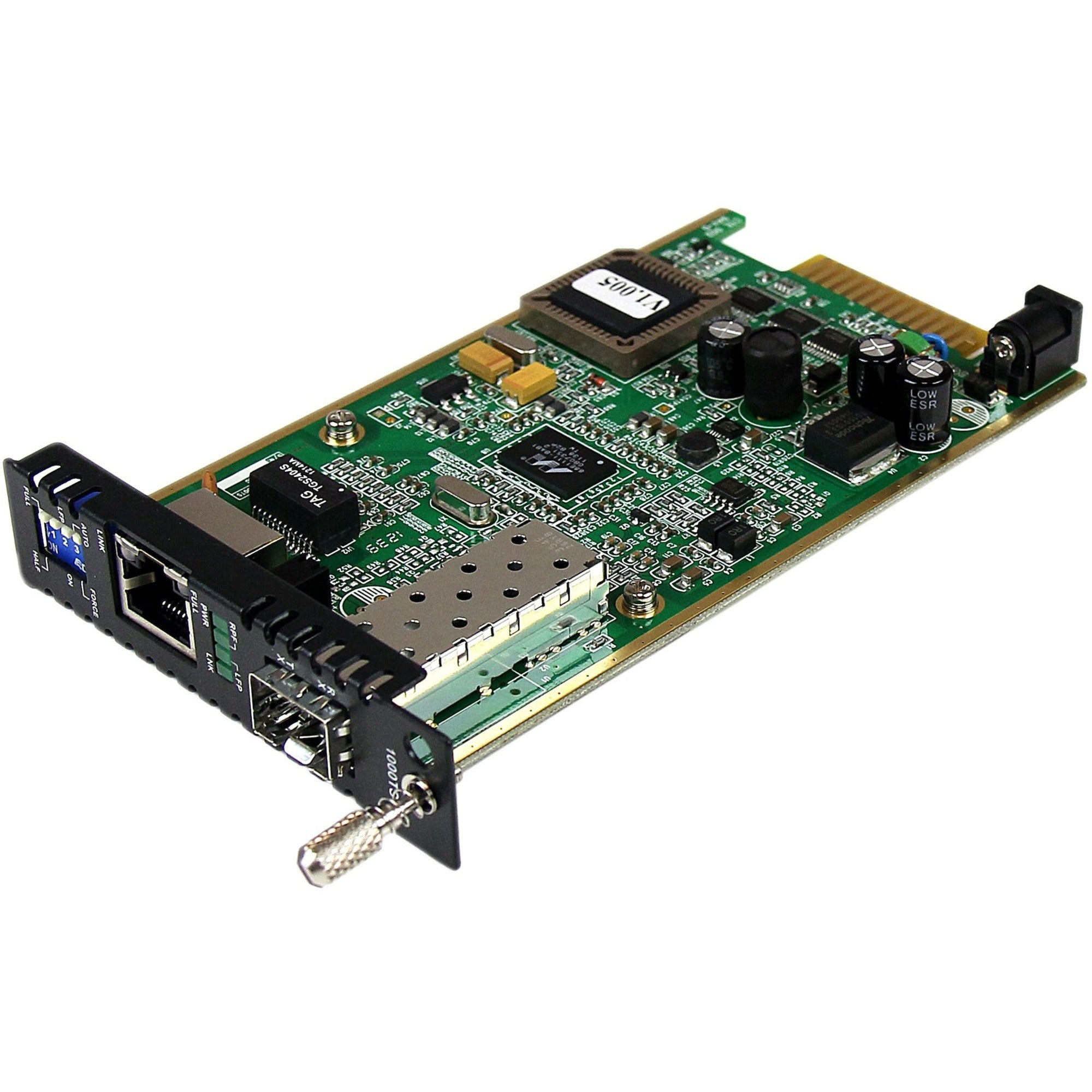 StarTech.com Gigabit Ethernet Fiber Media Converter Card Module with Open SFP Slot - ET91000SFP2C
