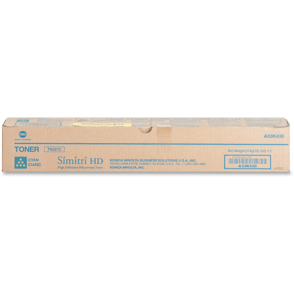 Konica Minolta Original Toner Cartridge - TN321C