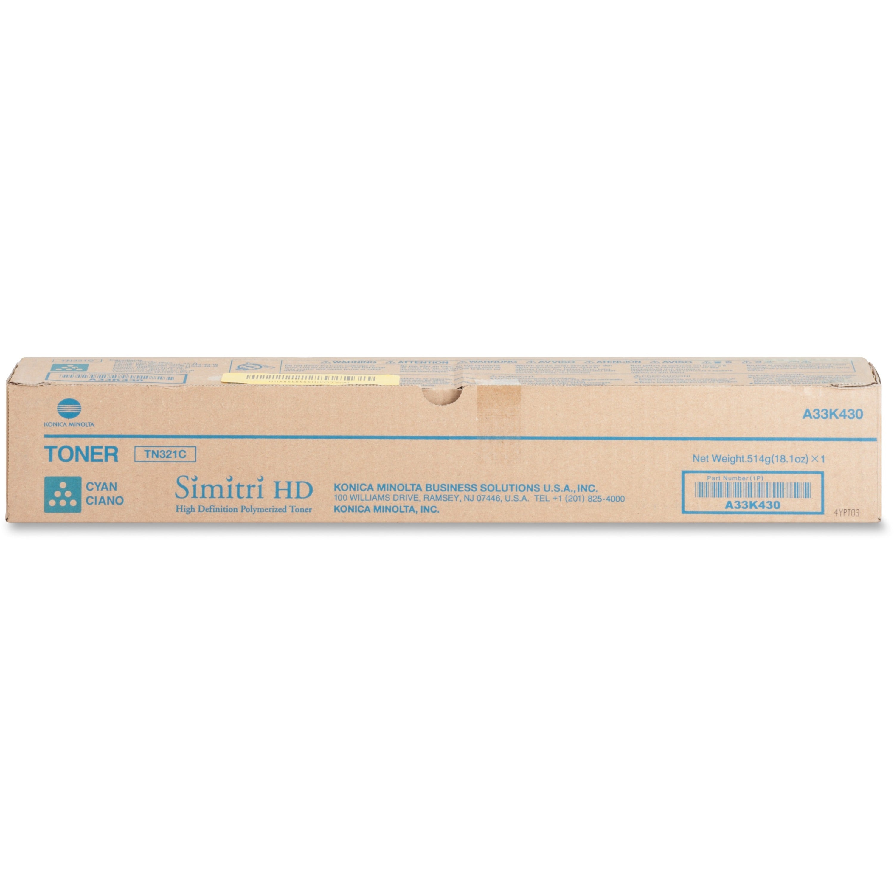 Konica Minolta Original Toner Cartridge - TN321C